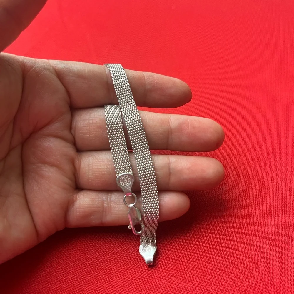 925‎ sterling silver men's bracelet